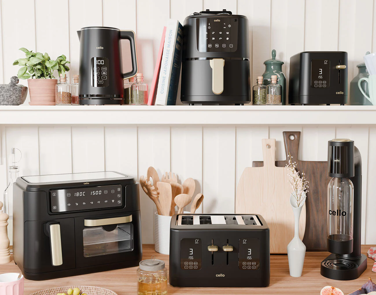 2-in-1 Double Airfryer and Home Oven - Image 4